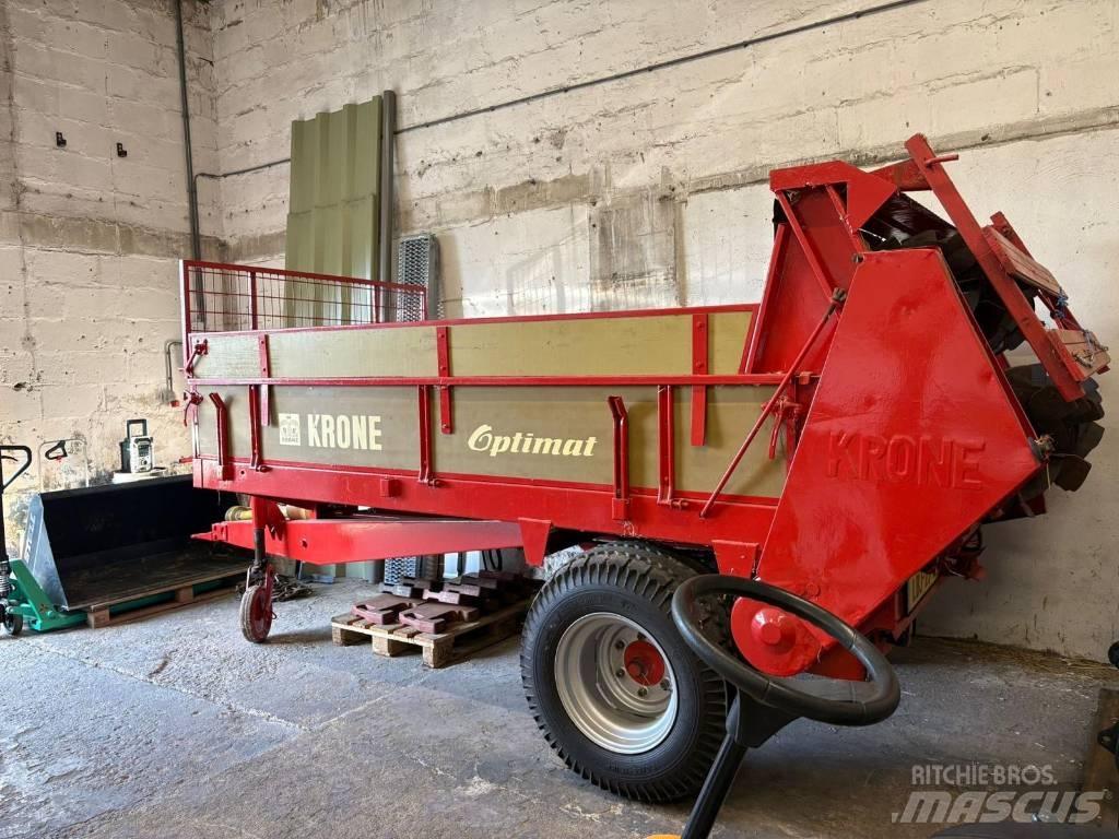 Krone Optimat 3.0 معدات توزيع السماد العضوي
