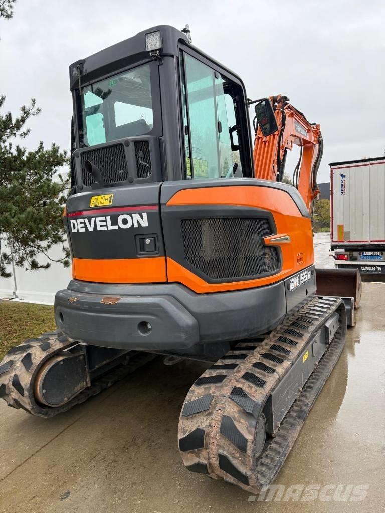 Doosan DX 55 RZ حفارات زحافة