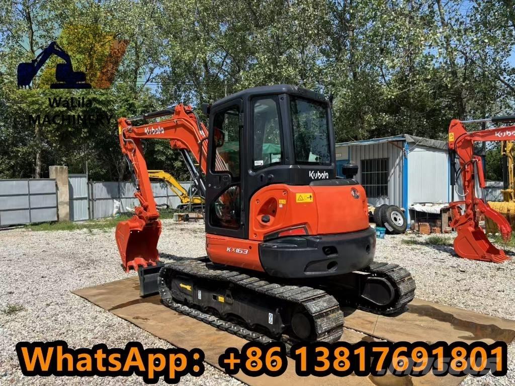 Kubota KX 163-5 حفارات صغيرة أقل من 7 طن (حفارات صغيرة)