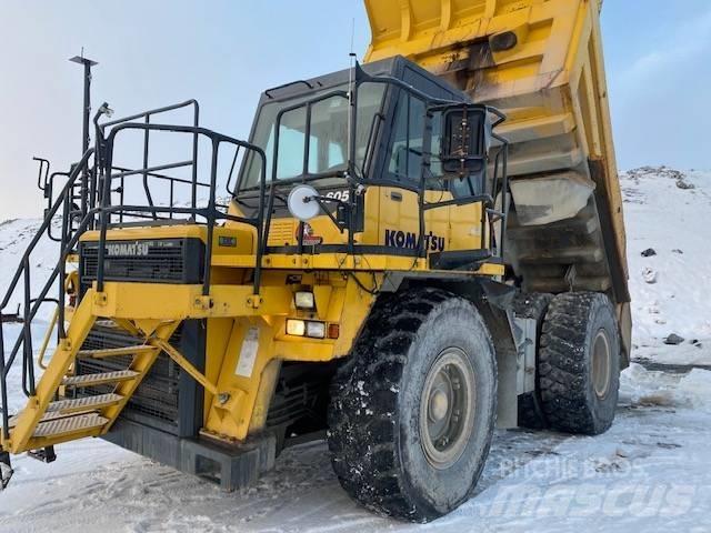 Komatsu HD 605-7 شاحنات المخلفات الصلبة