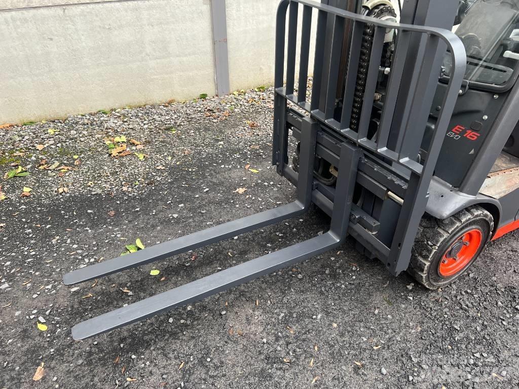 Linde E16C-02 EVO شاحنات ذات رافعات شوكية تعمل بالكهرباء