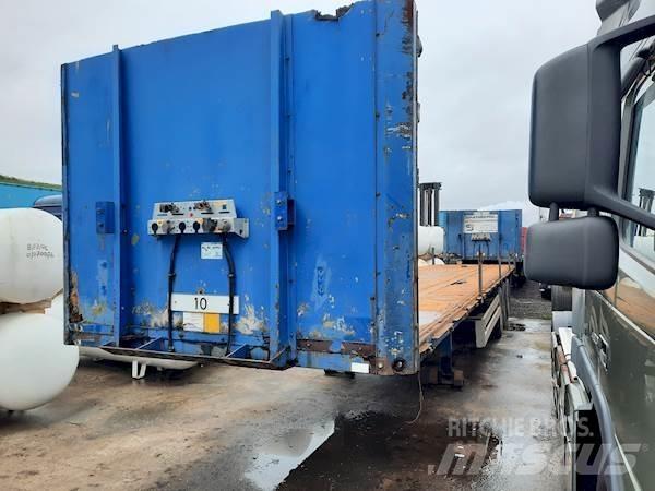 Van Hool 3B0073 نصف مقطورات مسطحة / مفصلية الجوانب