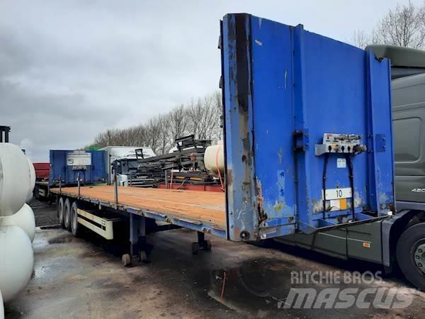 Van Hool 3B0073 نصف مقطورات مسطحة / مفصلية الجوانب