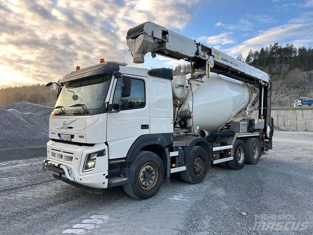 Volvo FMX 540 شاحنات خرسانة