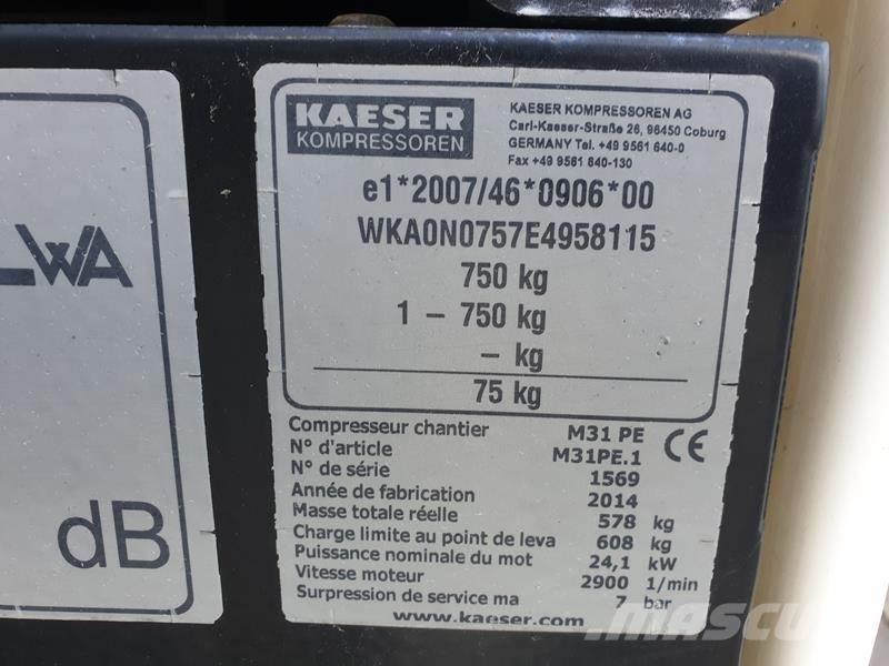 Kaeser M 31 PE - N مكابس