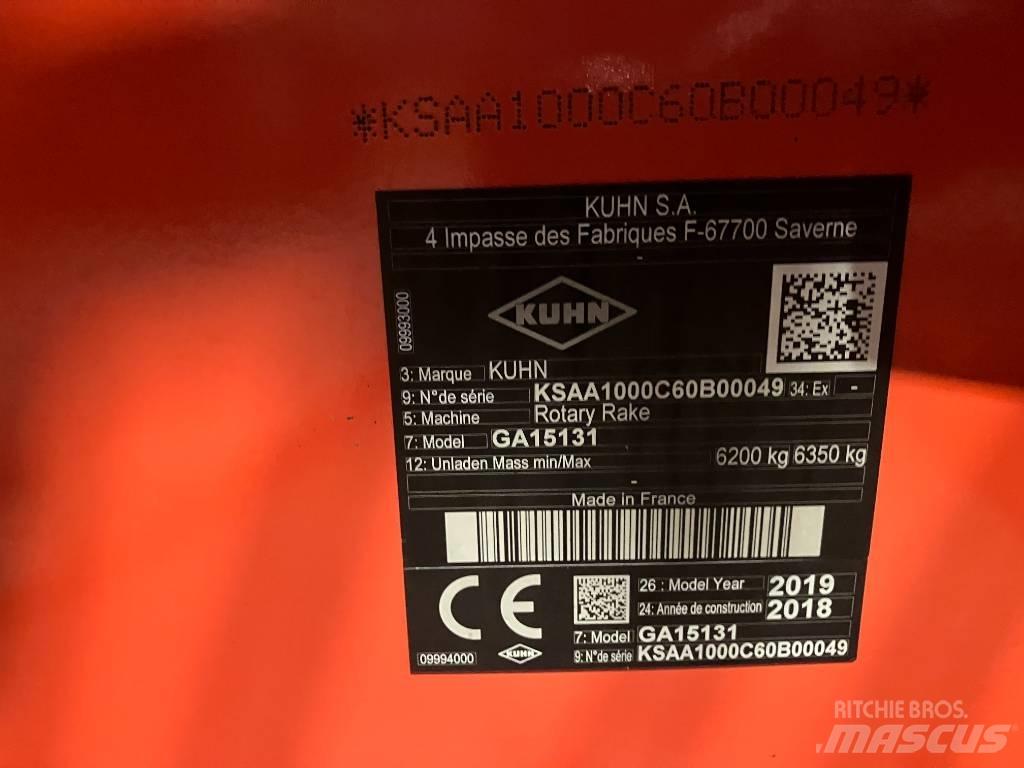 Kuhn GA 15131 مكابس وميبسات التبن