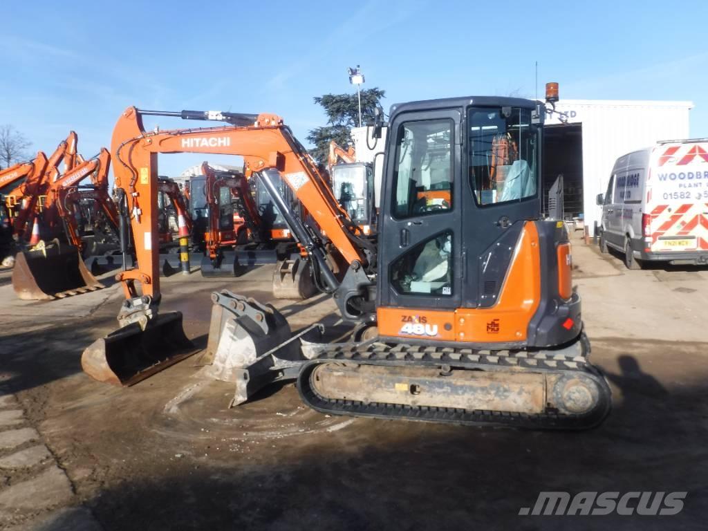 Hitachi ZX 48 U-6 حفارات صغيرة أقل من 7 طن (حفارات صغيرة)