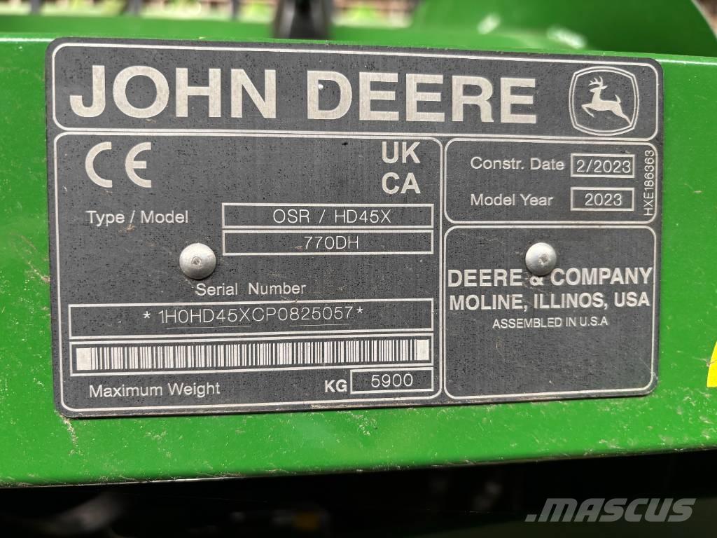 John Deere X9 1000 حصادات