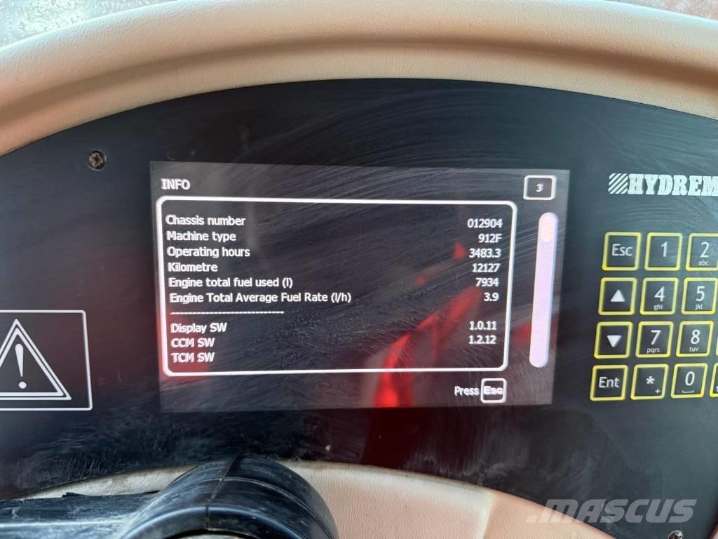 Hydrema 912 F ساحبات مفصلية