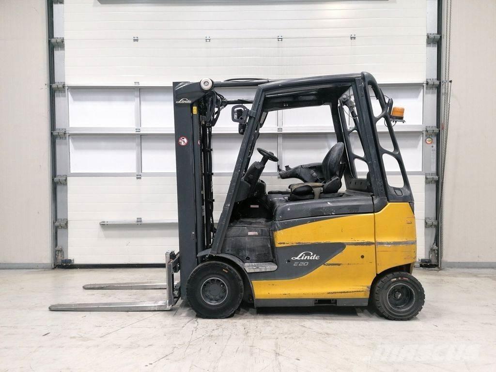 Linde E20H-01/600 شاحنات ذات رافعات شوكية تعمل بالكهرباء