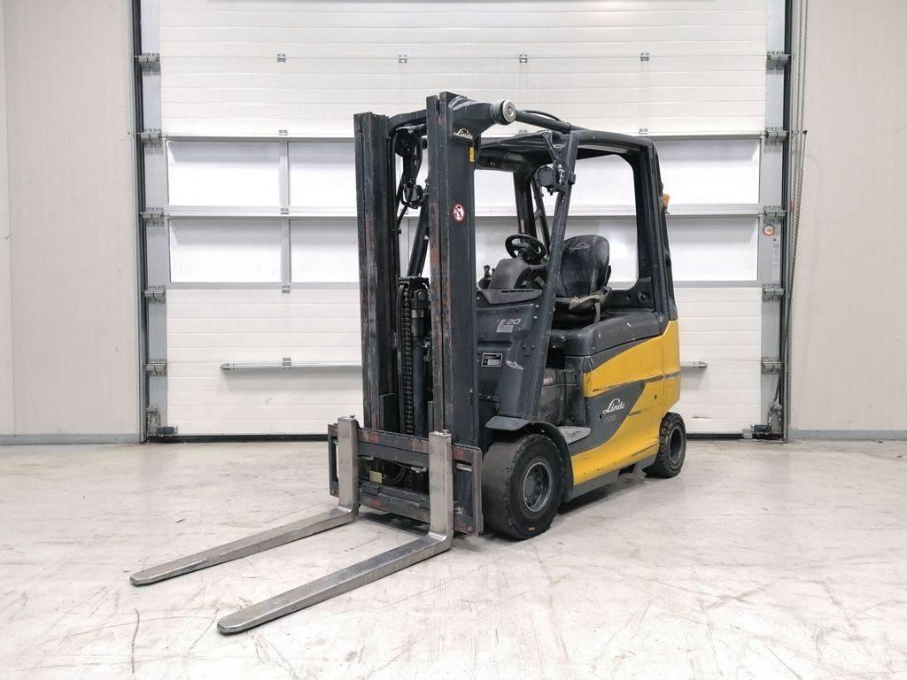 Linde E20H-01/600 شاحنات ذات رافعات شوكية تعمل بالكهرباء