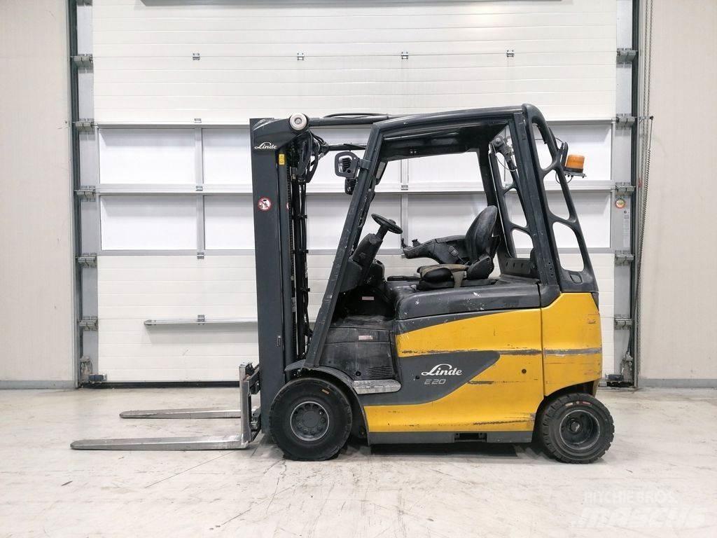 Linde E20H-01/600 شاحنات ذات رافعات شوكية تعمل بالكهرباء