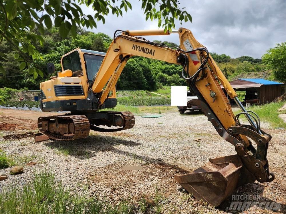 Hyundai Robex 55 حفارات صغيرة أقل من 7 طن (حفارات صغيرة)