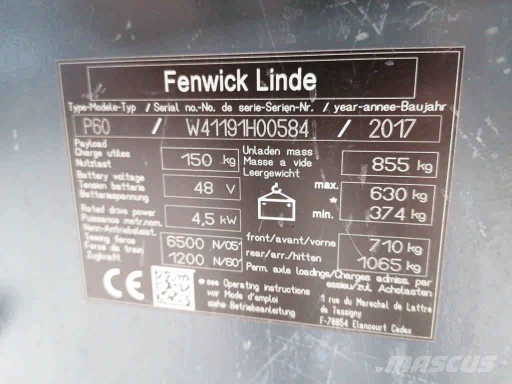Linde P60 وحدات الجر