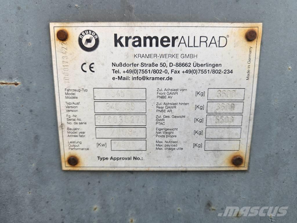 Kramer-allrad 750 لوادر بعجل