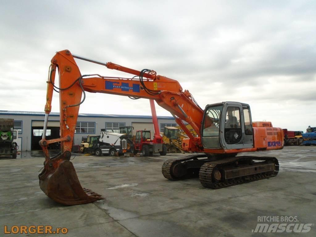 Fiat-Hitachi EX 215 حفارات زحافة