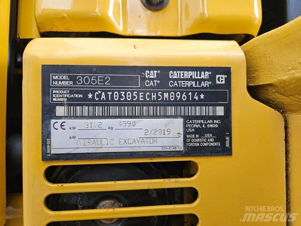 CAT 305 E CR حفارات صغيرة أقل من 7 طن (حفارات صغيرة)
