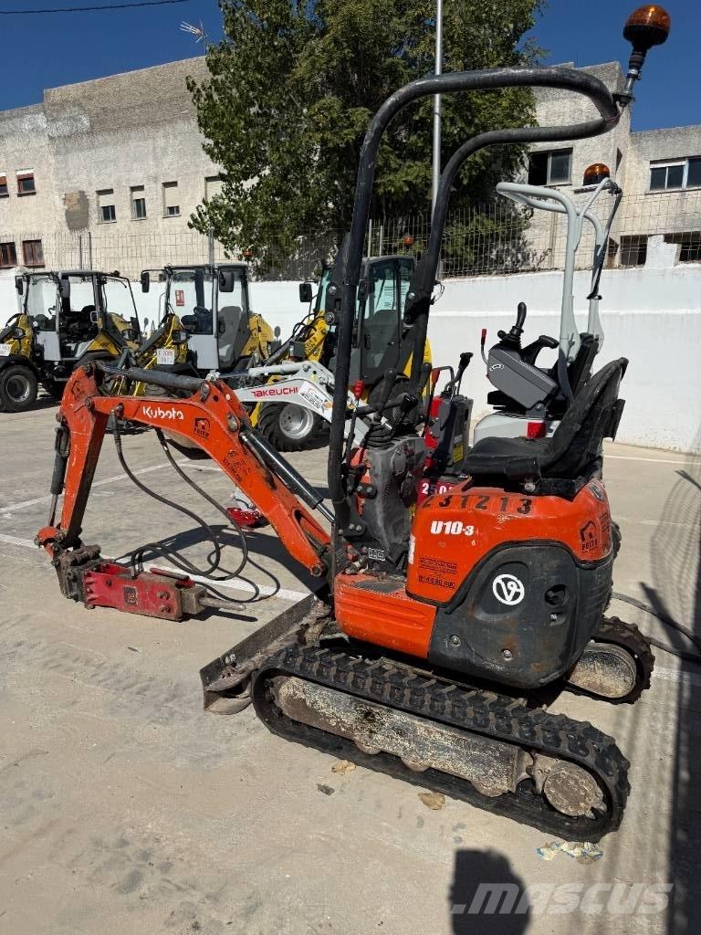 Kubota U 10-3 حفارات صغيرة أقل من 7 طن (حفارات صغيرة)