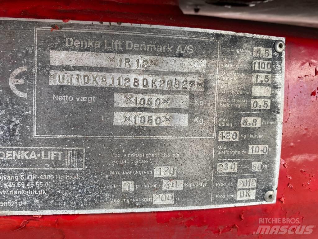 Denka-Lift Junior 12 المنصات الهوائية المثبتة على مقطورة