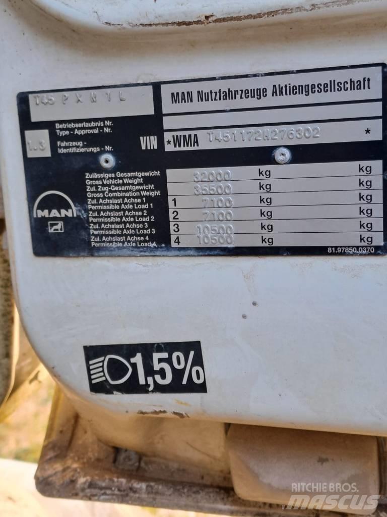 MAN T45 P X N 1 L خلاطات خرسانة/ملاط