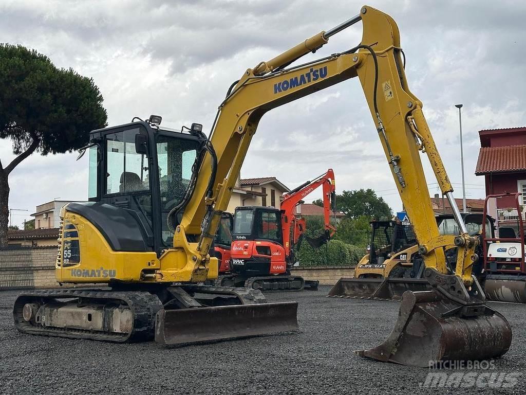 Komatsu PC55-MR3 حفارات صغيرة أقل من 7 طن (حفارات صغيرة)