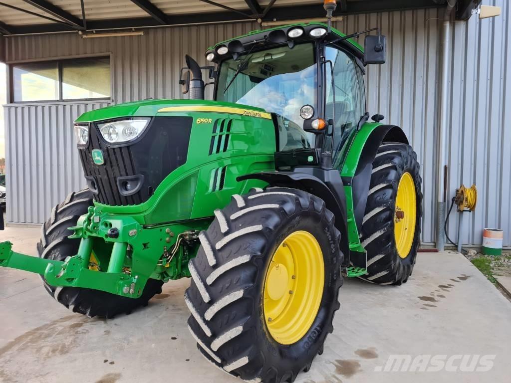 John Deere 6190 R الجرارات