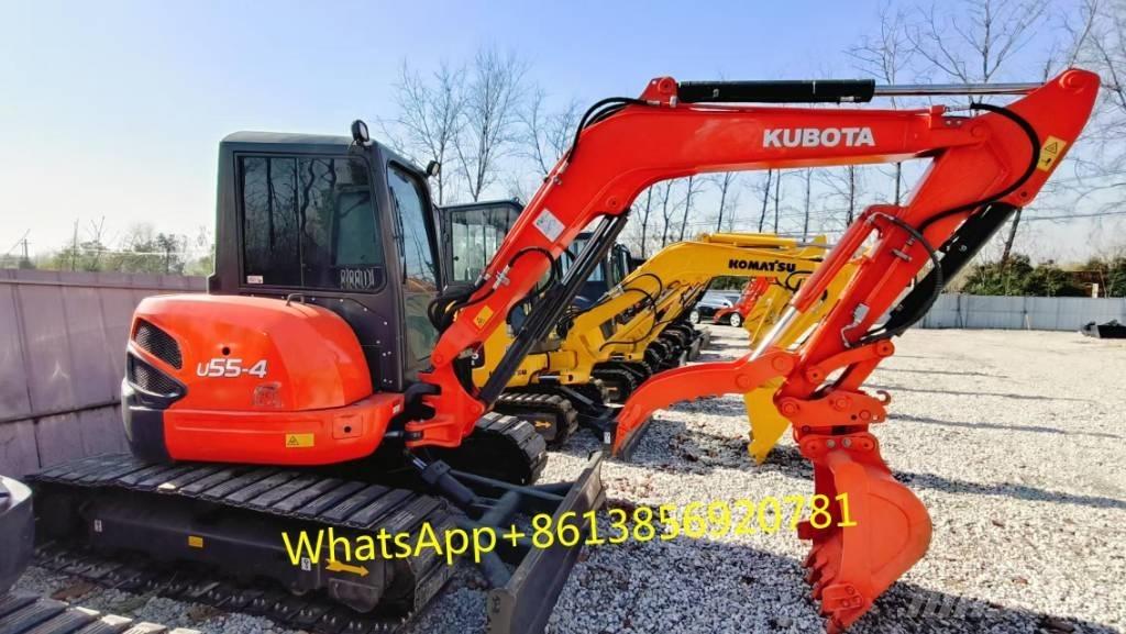 Kubota U 55-4 حفارات صغيرة أقل من 7 طن (حفارات صغيرة)