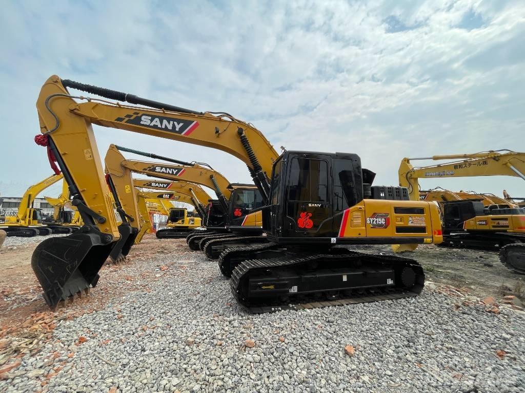 Sany SY 215 C حفارات زحافة