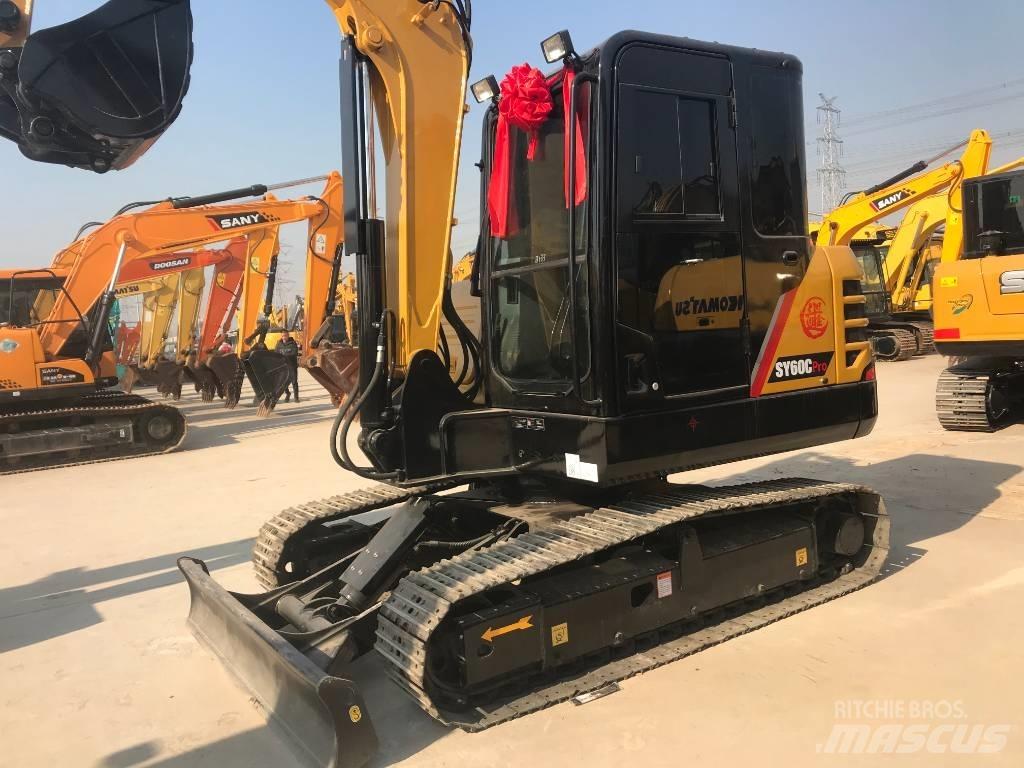 Sany SY 60 C-9 حفارات صغيرة أقل من 7 طن (حفارات صغيرة)