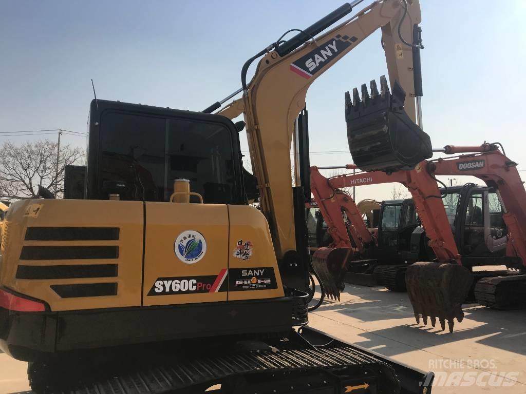 Sany SY 60 C-9 حفارات صغيرة أقل من 7 طن (حفارات صغيرة)