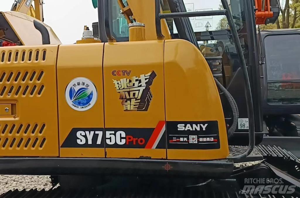Sany SY 75 C pro حفارات زحافة