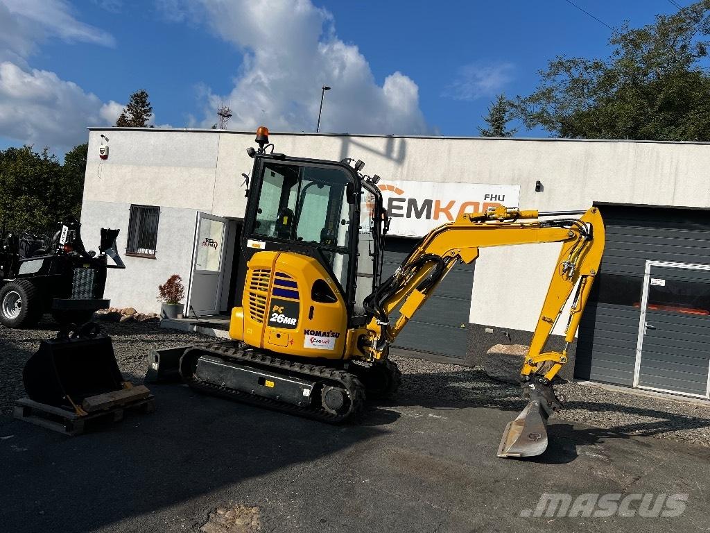 Komatsu PC 26 MR-5 حفارات صغيرة أقل من 7 طن (حفارات صغيرة)