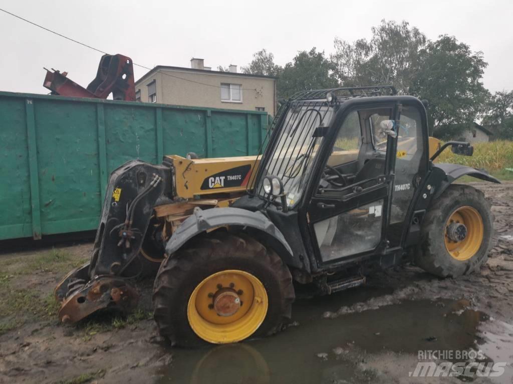 CAT TH 407 2013r مناولات متداخلة