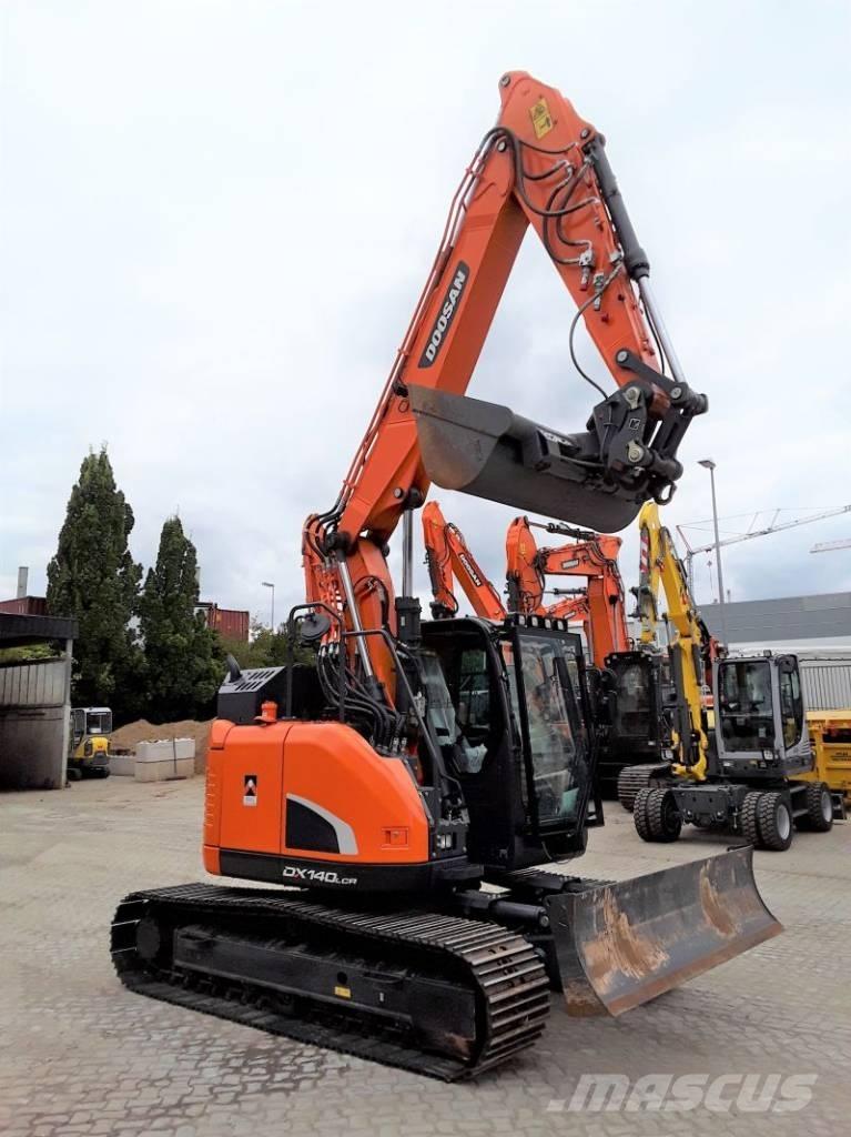 Doosan DX140LCR-5 حفارات زحافة