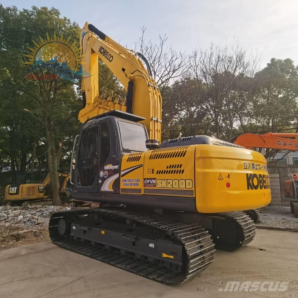 Kobelco SK 200 حفارات زحافة