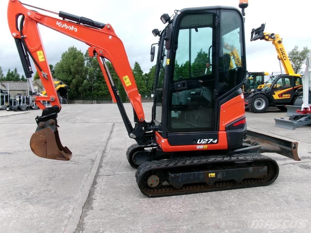 Kubota U27-4 حفارات صغيرة أقل من 7 طن (حفارات صغيرة)