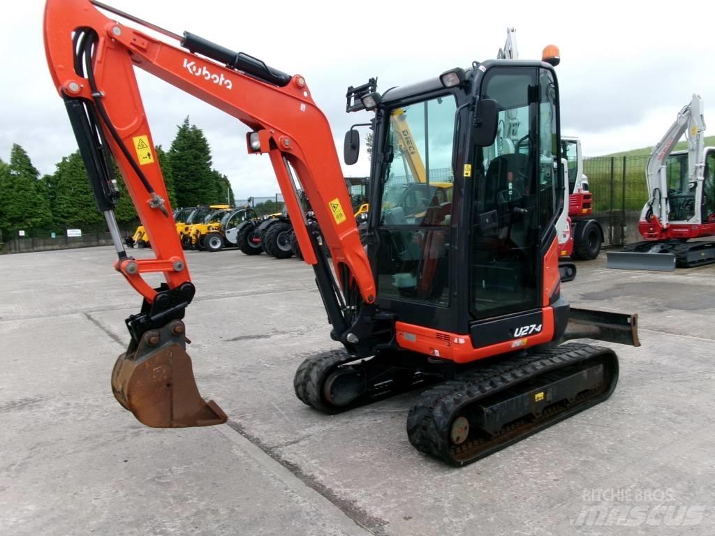 Kubota U27-4 حفارات صغيرة أقل من 7 طن (حفارات صغيرة)