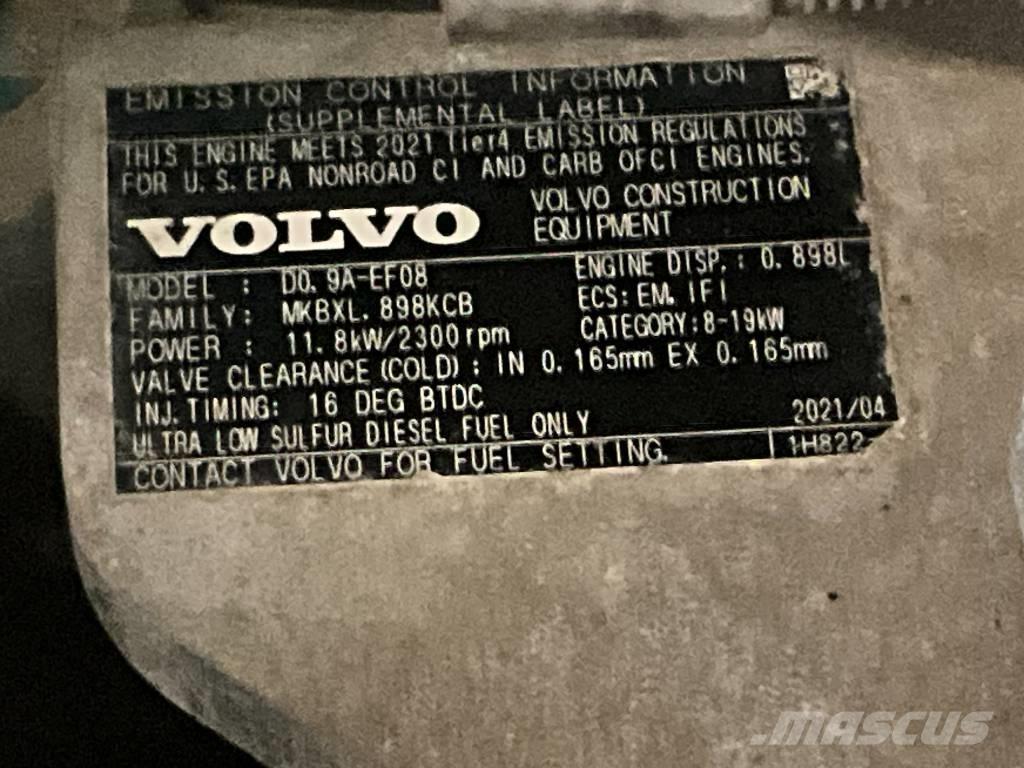 Volvo EC 18 E حفارات صغيرة أقل من 7 طن (حفارات صغيرة)