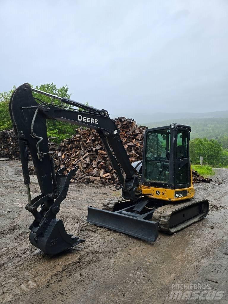 DEERE 50G حفارات صغيرة أقل من 7 طن (حفارات صغيرة)