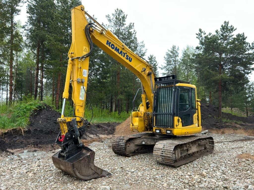 Komatsu PC138US-11 حفارات زحافة
