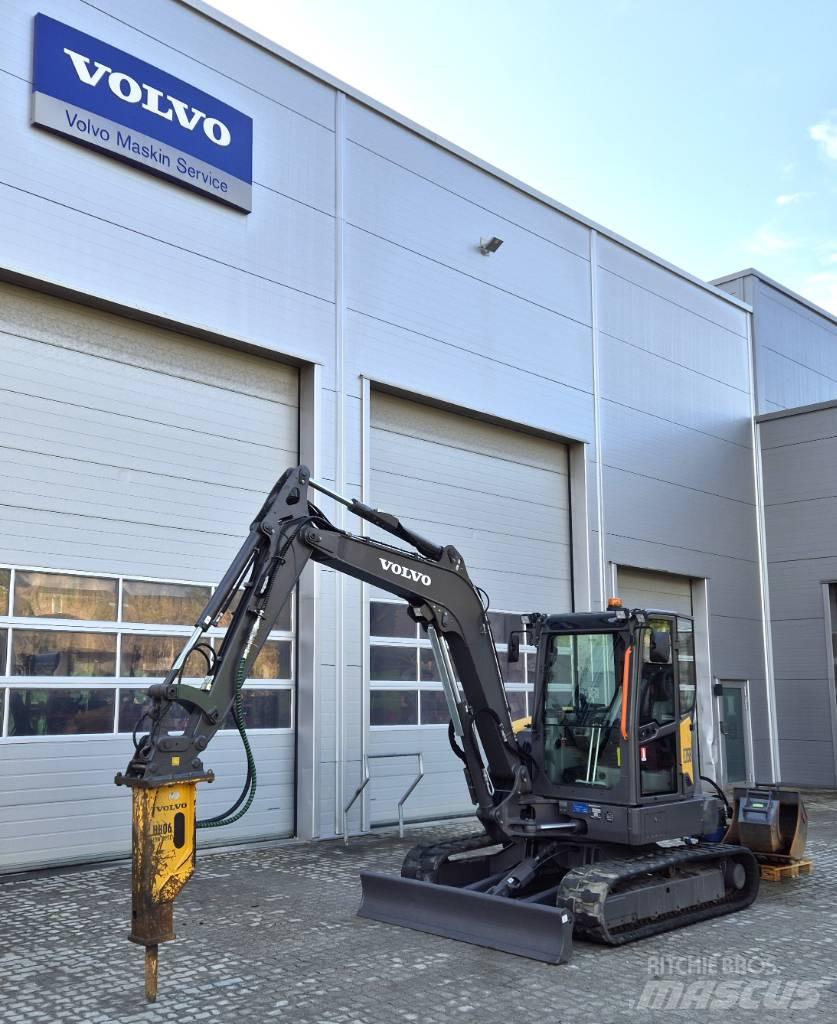 Volvo ECR 58 F حفارات صغيرة أقل من 7 طن (حفارات صغيرة)