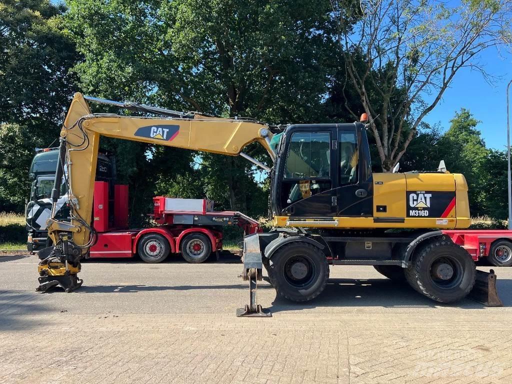 CAT M316D حفارات بعجل