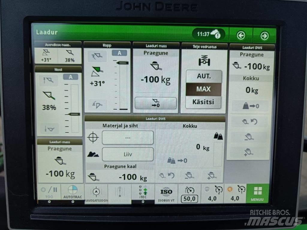 John Deere 6R 185 الجرارات