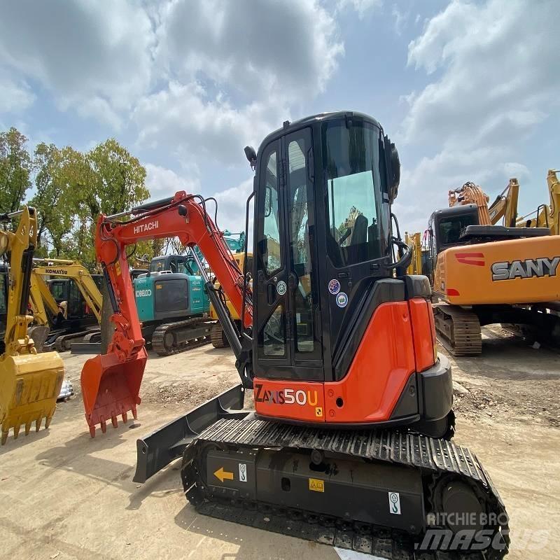 Hitachi ZX 50 U حفارات صغيرة أقل من 7 طن (حفارات صغيرة)