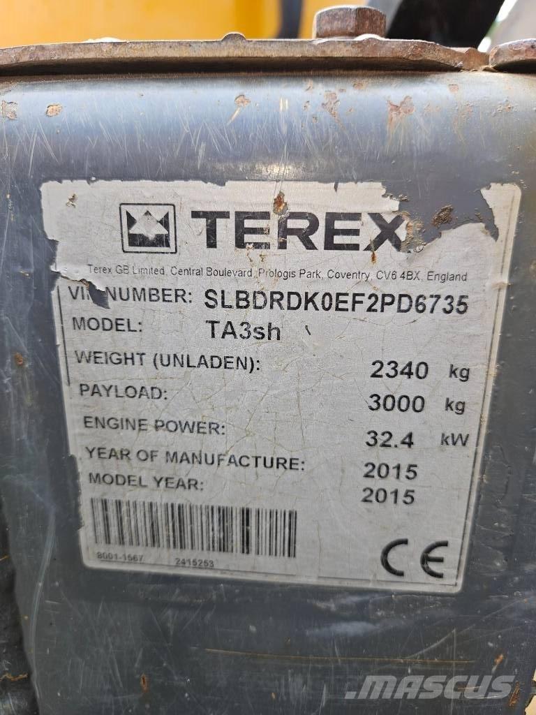 Terex TA 3SH عربات نقل قلابة للمواقع