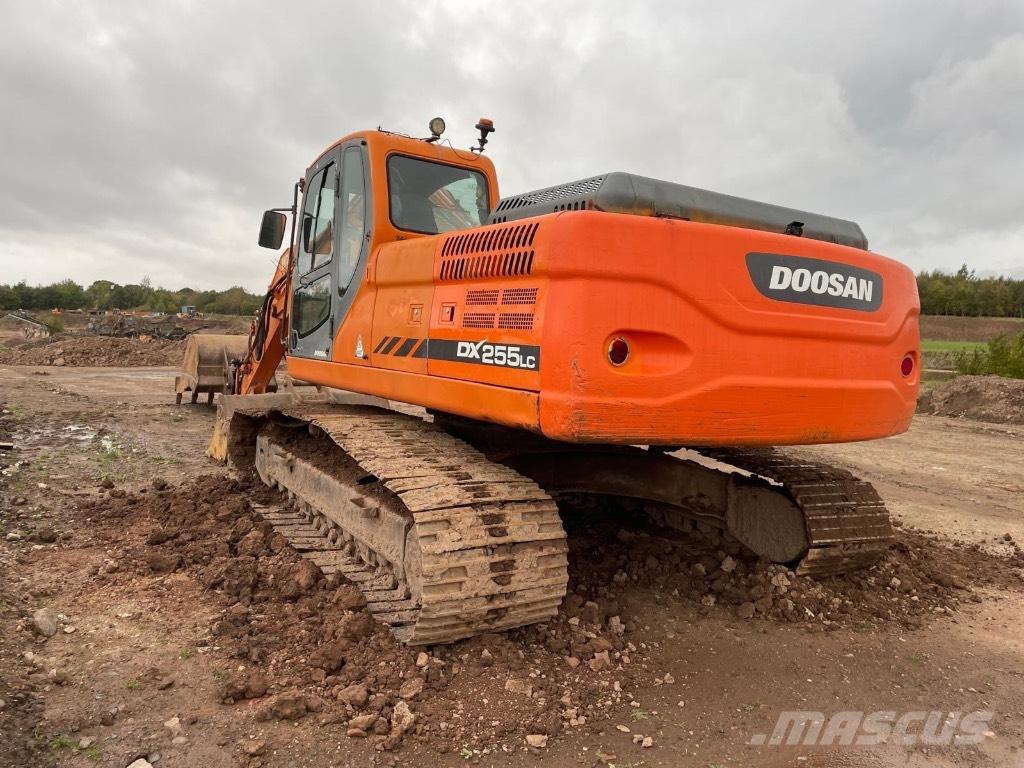 Doosan DX 255 LC حفارات زحافة