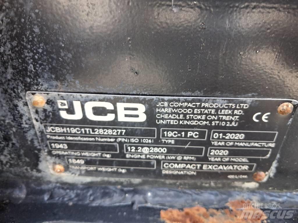 JCB 19 C-1 حفارات صغيرة أقل من 7 طن (حفارات صغيرة)