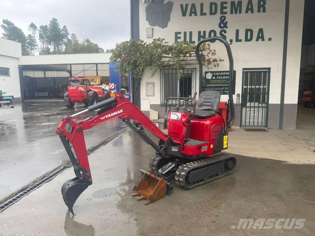 Yanmar SV 08 حفارات صغيرة أقل من 7 طن (حفارات صغيرة)