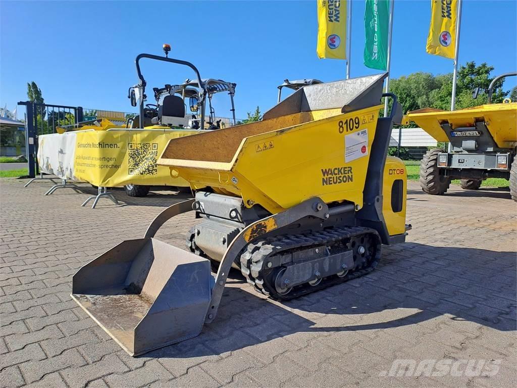 Wacker Neuson DT08 عربات نقل قلابة مجنزرة