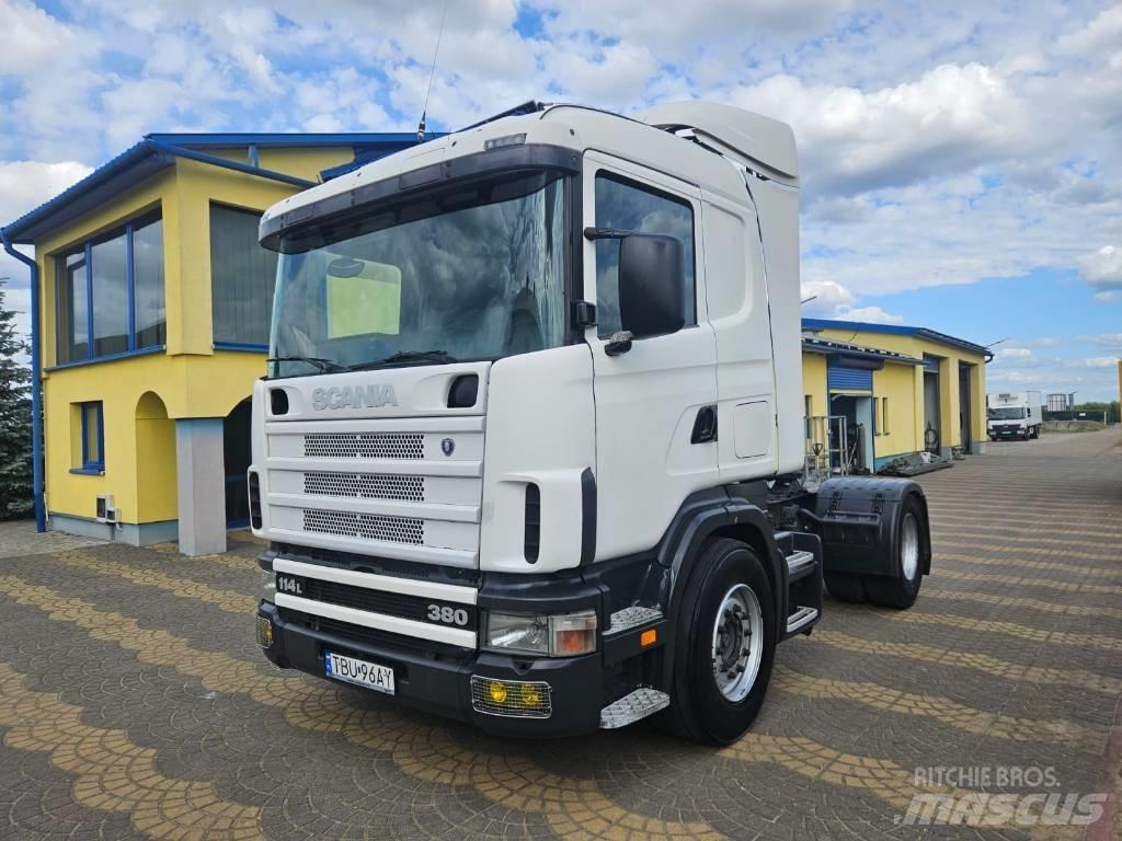 Scania 114 L 380 وحدات الجر
